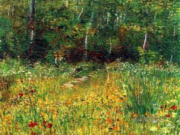  Park Kunst - Park bei Asnières im Frühjahr Vincent van Gogh